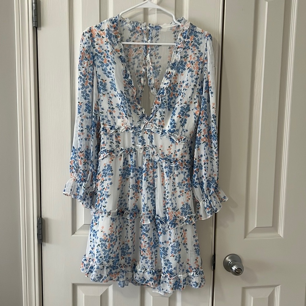 Dress open back